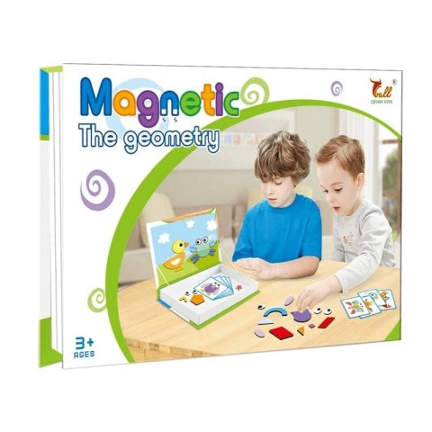 Układanka magnetyczna, figury geometryczne Układanka magnetyczna, figury geometryczne