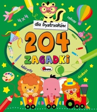 Dla bystrzaków. 204 zagadki