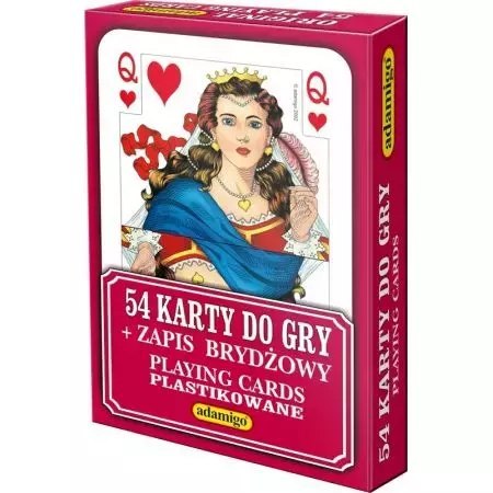 Karty do gry, 54 elementy