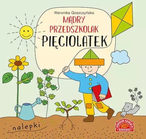 Mądry przedszkolak Pięciolatek Książeczka z nalepkami Mądry przedszkolak Pięciolatek Książeczka z nalepkami
