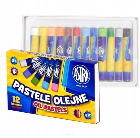 Pastele olejne, 12 kolorów Pastele olejne, 12 kolorów