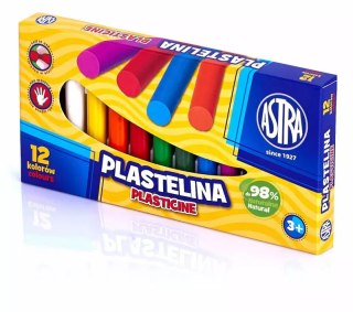 Plastelina, 12 kolorów
