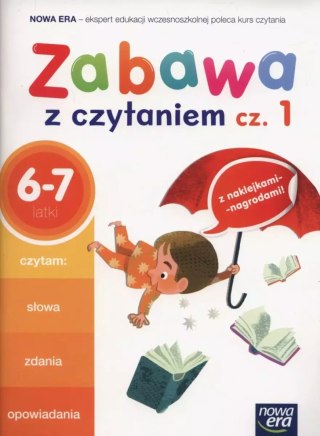 Szkoła na miarę. Zabawa z czytaniem. Zeszyt ćwiczeń. 6-7 lat. Część 1