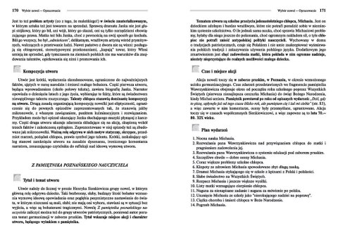 Wybór nowel - Szkice węglem, Jamioł, Obrazek wiejski, Janko Muzykant, Z pamiętnika poznańskiego nauczyciela, Za chlebem, Latarni Wybór nowel - Szkice węglem, Jamioł, Obrazek wiejski, Janko Muzykant, Z pamiętnika poznańskiego nauczyciela, Za chlebem, Latarni
