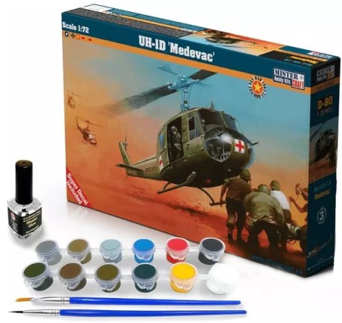 D-80 UH 1-D MEDEVAC, 1:72 D-80 UH 1-D MEDEVAC, 1:72