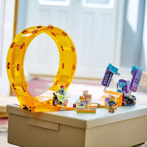 LEGO City Kaskaderska pętla i szympans demolka 60338