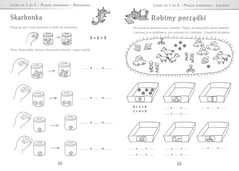 Łamigłówki mądrej główki. Moje pierwsze działania matematyczne Łamigłówki mądrej główki. Moje pierwsze działania matematyczne