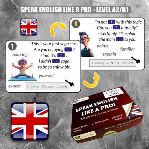 Mów po angielsku jak zawodowiec / Speak English Like a Pro. Level A2/B1 Mów po angielsku jak zawodowiec / Speak English Like a Pro. Level A2/B1