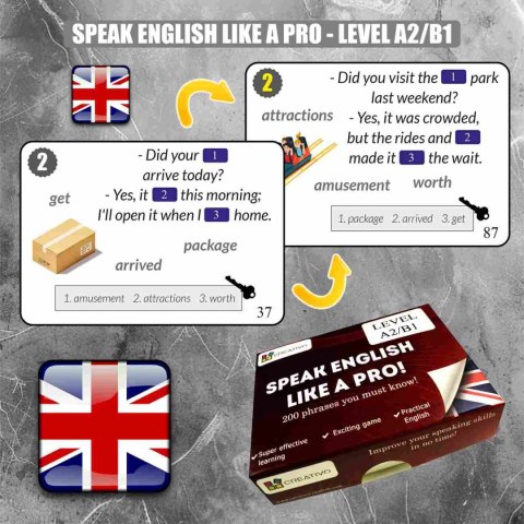 Mów po angielsku jak zawodowiec / Speak English Like a Pro. Level A2/B1 Mów po angielsku jak zawodowiec / Speak English Like a Pro. Level A2/B1