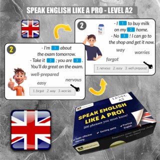 Mów po angielsku jak zawodowiec / Speak English Like a Pro. Level A2