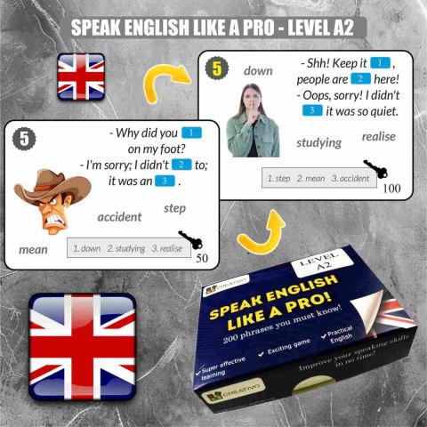 Mów po angielsku jak zawodowiec / Speak English Like a Pro. Level A2 Mów po angielsku jak zawodowiec / Speak English Like a Pro. Level A2