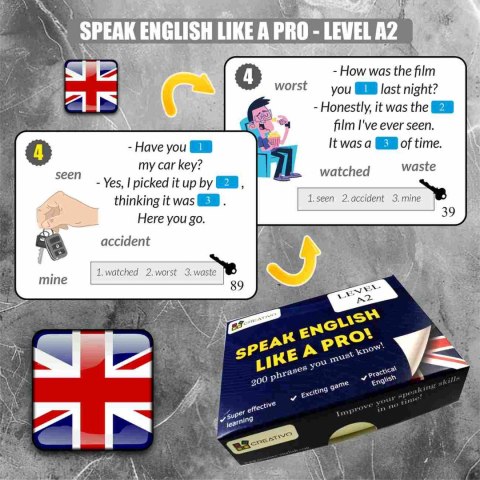Mów po angielsku jak zawodowiec / Speak English Like a Pro. Level A2 Mów po angielsku jak zawodowiec / Speak English Like a Pro. Level A2