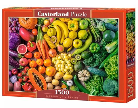 Puzzle 1500 elementów. Tęcza witamin Puzzle 1500 elementów. Tęcza witamin