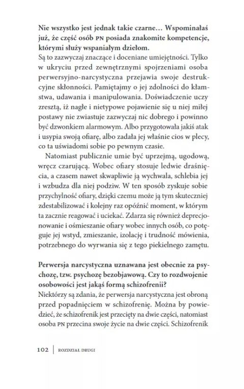 Toksyczne osobowości: narcyz. Rozpoznać, przeciwdziałać, pomóc