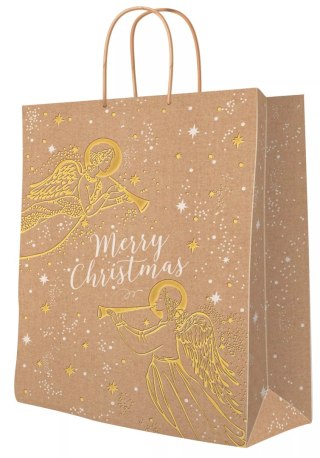 Torebka prezentowa duża, Merry Christmas