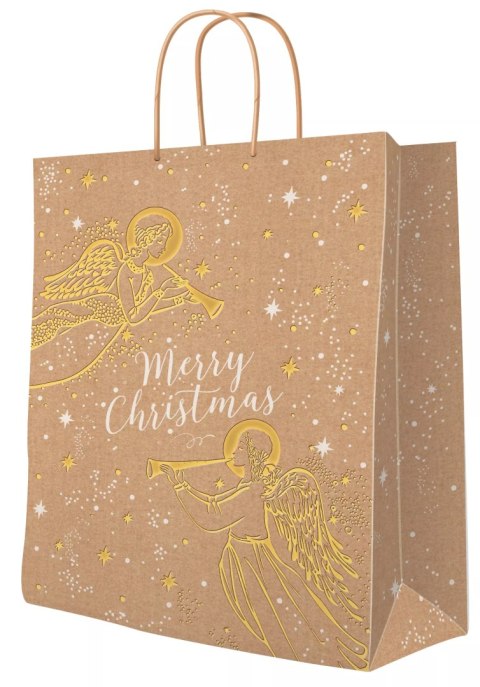 Torebka prezentowa duża, Merry Christmas Torebka prezentowa duża, Merry Christmas
