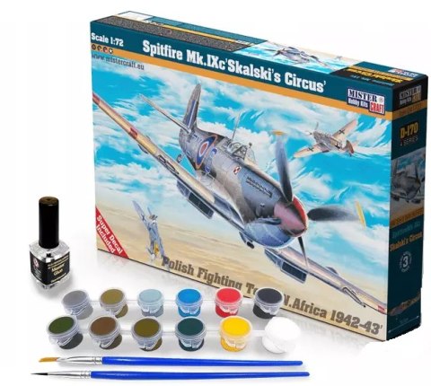D-170 Spitfire Mk.IX Skalski's Circus, 1:72 D-170 Spitfire Mk.IX Skalski's Circus, 1:72