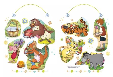 Disney Kubuś i Przyjaciele. Bajkowy koszyczek Disney Kubuś i Przyjaciele. Bajkowy koszyczek