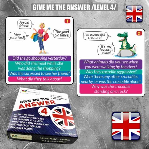 Give Me the Answer. Level 4 Give Me the Answer. Level 4
