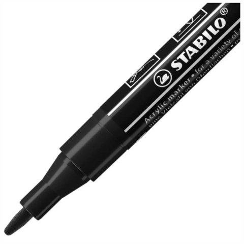 Marker permanentny T100, czarny Marker permanentny T100, czarny
