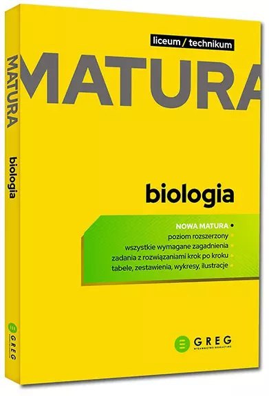Matura 2024. Biologia. Repetytorium maturalne Matura 2024. Biologia. Repetytorium maturalne