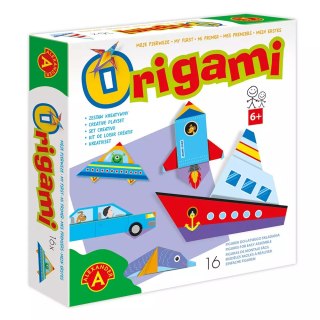 Moje pierwsze origami. Statek