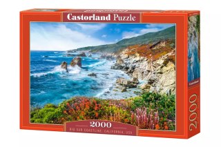 Puzzle 2000 elementów. Big Sur Coastline, California, USA