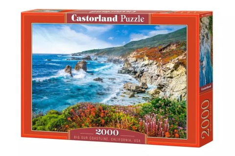 Puzzle 2000 elementów. Big Sur Coastline, California, USA Puzzle 2000 elementów. Big Sur Coastline, California, USA